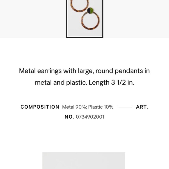 NWT H&M earrings - Picture 4 of 4